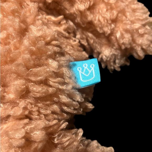 Manhattan Toy Curly Q Golden Retriever Puppy Dog Soft Blush Plush Lovey 14” - Picture 6 of 8